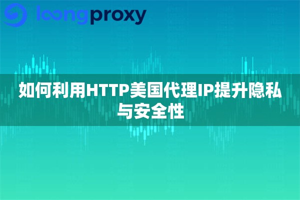 如何利用HTTP美国代理IP提升隐私与安全性