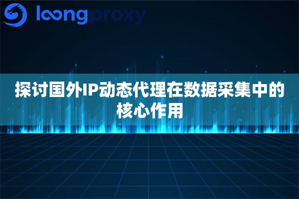 探讨国外IP动态代理在数据采集中的核心作用